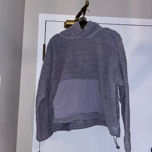 Lavender Sherpa Hoodie